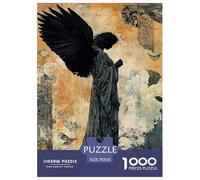 Puzzle Angeli artistici Puzzle Arte Jigsaw Puzzle Family Game Gioco Educativo E Stimolante Dio Puzzle Divertimento Gioco Puzzle Da 1000 Pezzi Regalo Per Amore E Amico 70x50cm/1000pcs