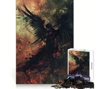 Puzzle "Angeli Discesa Eterea" da 1000 pezzi per adolescenti, stimolante cognitivo, per un relax lento, con incastro preciso e un tocco di Natale (38x26cm)