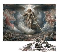 Puzzle Angelo della Guerra e della Pace 1000 pezzi Puzzle in legno per adulti e adolescenti Gioco per famiglie Regali per la vigilia di Natale 1000 pezzi (75x50 cm)
