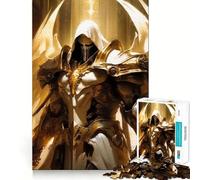 Puzzle "Angelo della Morte" da 1000 pezzi per adulti,gioco di memoria divertente,taglio esperto,attività di gruppo rilassante da fare in casa (50x75cm)