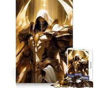 Puzzle "Angelo della Morte" da 1000 pezzi per adulti, stimolante per il pensiero strategico, ideale per momenti di relax, design pulito e regalo invernale (38x26cm)