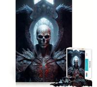 Puzzle Angelo della Morte per ragazzi,1000 pezzi,gioco stimolante per la mente,pezzi senza sbavature,taglio netto,facile da imparare,divertimento per tutta la famiglia (38x52cm)