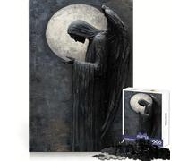 Puzzle Angelo delle Tenebre da 1000 pezzi per adolescenti, stimolante per la mente, facile divertimento, taglio uniforme, elegante regalo di Natale (50x75cm)