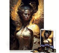 Puzzle "Angelo delle Tenebre" per ragazzi, 1000 pezzi, stimola la memoria, facile da srotolare, dimensioni perfette, regalo per le vacanze (38x52cm)
