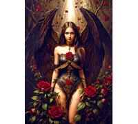Puzzle angelo oscuro 1000 pezzi