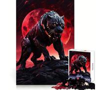 Puzzle Angry Panther per adolescenti da 1000 pezzi, per rievocare emozioni, rilassare e divertirsi, con bordi precisi, ideale per il compleanno (50x75cm)