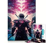 Puzzle "Anima del Samurai" da 1000 pezzi per adulti, gioco di logica e benessere, ideale per momenti di relax, con taglio preciso, perfetto come regalo di Natale (50x75cm)