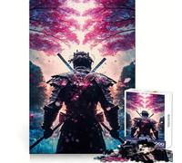 Puzzle "Anima del Samurai" per adulti, 1000 pezzi, per migliorare la memoria, alleviare lo stress, assemblare, regalo memorabile (38x52cm)