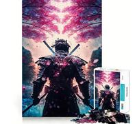 Puzzle "Anima del Samurai" per adulti, 1000 pezzi, per migliorare la memoria, alleviare lo stress, assemblare, regalo memorabile (38x52cm)