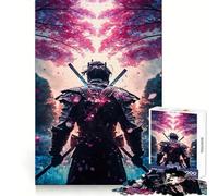 Puzzle "Anima del Samurai" per ragazzi, 1000 pezzi, gioco di logica, lento, divertente, taglio perfetto, sorpresa di compleanno (38x26cm)