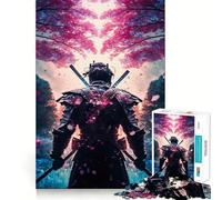 Puzzle "Anima del Samurai" per ragazzi, 1000 pezzi, gioco di logica, lento, divertente, taglio perfetto, sorpresa di compleanno (38x26cm)