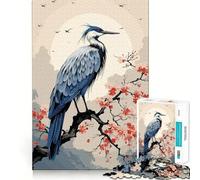 Puzzle Animal Japan Vibes per adolescenti,1000 pezzi,gioco stimolante per la mente,montaggio sicuro e sicuro,attività di condivisione per i propri cari (38x52cm)