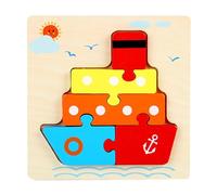Puzzle animale in legno 3D, puzzle in legno animale per - Puzzle di apprendimento per i bambini - multifunzionale di apprendimento per i più piccoli, giocattolo di puzzle pr