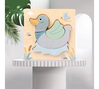 Puzzle animale in legno Building Block Jigsaw Giocattoli educativi in età