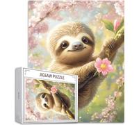 Puzzle Animale Puzzle 1500 Pezzi per Adulti e Bambini, Pigrizia Puzzle Giochi Rilassamento e Intelligence, Jigsaw Adulti DIY Classici legno Gioco, Idea Regalo per Lei o Lui, Decorazione la Casa D-615