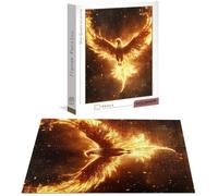 Puzzle Animale Puzzle 4000 Pezzi Jigsaw Adulti DIY Classici Gioco, Puzzles a Forma di Fenice, Giochi Rilassamento e Intelligence per Ragazzi da 14 Anni 141 x 87 cm/4000 pcs con Scatola Regalo B-8170