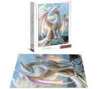 Puzzle Animale Puzzle 5000 Pezzi Jigsaw Adulti DIY Classici Gioco, Puzzles a Forma di Dinosauro, Giochi Rilassamento e Intelligence per Ragazzi da 14 Anni 156x105 cm/5000 pcs con Scatola Regalo B-4877