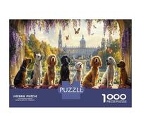 Puzzle Animali 1000 Pezzi Con Finale A Sorpresa - Scopri Tutti I Puzzle Cani Nascosti in Questo Avvincente Puzzle 1000 Dog 70x50cm/1000pcs