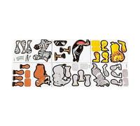 Puzzle Animali 3D | 7 Modelli in Schiuma, Attività Educative Divertenti | Puzzle Piccoli per Bambini - per Compleanno, Homeschooling, Prima Infanzia, Interazione Genitore-Figlio, Viaggio,