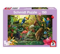 Puzzle Animali della Giungla - 150 pz - Schmidt 56456