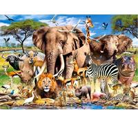 Puzzle Animali della savana 1500 pezzi CASTORLAND