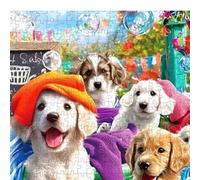 Puzzle Animali | Divertente Gioco a Tema Cani e Lavanderia | Puzzle Da 1000 Pezzi Con Lettere Sul Retro,Per Anziani, Famiglia, Donne, Attività Di Gioco E Arredamento Per La Casa