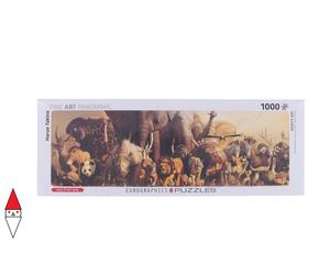 PUZZLE ANIMALI EUROGRAPHICS ANIMALI VARI NOAH S ARK BY HARUO TAKING 1000 PZ