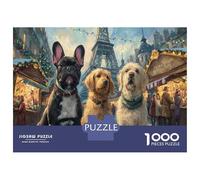 Puzzle Animali Per Adulti Da 1000 Pezzi - Scopri La Gioia Dei Puzzle Cani in Questa Edizione Speciale Puzzle 1000 Dog 38x26cm/1000pcs