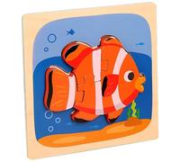Puzzle Animali per bambini,Puzzle Animali,Gioco di Puzzle Educativo | Puzzle Animali in Legno per bambini, Cervo, , Rana, Scimmia, Leone, Puzzle