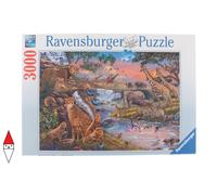 PUZZLE ANIMALI RAVENSBURGER ANIMALI VARI IL REGNO ANIMALE 3000 PZ