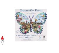 PUZZLE ANIMALI SUNSOUT LORI SCHORY BUTTERFLY FARM 1000 PZ