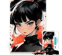 Puzzle Anime Babe da 1000 pezzi,gioco di memoria,taglio di precisione,attività creativa interattiva per stimolare la mente a casa (50x75cm)