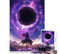 Puzzle anime Black Hole World per ragazzi, 1000 pezzi, allenamento mentale, divertimento tranquillo, incastro perfetto, regalo creativo (38x26cm)