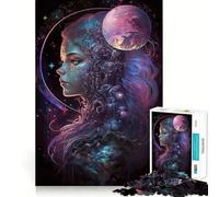 Puzzle Anime Cosmos Dream da 1000 pezzi,gioco di concentrazione mentale,tagli di precisione,bordi lisci,attività rilassante per serate tranquille (38x52cm)