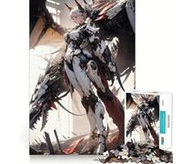 Puzzle Anime Dragon Girl da 1000 pezzi,gioco cognitivo divertente,taglio di alta precisione, alleviare lo stress (38x26cm)