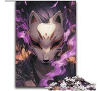 Puzzle Anime Fox Mask Boy per adolescenti da 2000 pezzi, giocattoli per l'intrattenimento della famiglia, ideali come regalo per tutta la famiglia (70x100cm)