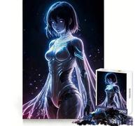 Puzzle Anime Ghost Girl per adulti, 1000 pezzi, allenamento della memoria, svago tranquillo, taglio perfetto, ideale per le vacanze (38x52cm)