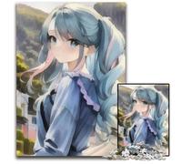 Puzzle Anime Girl da 1000 pezzi per adulti puzzle per adulti perfetti per adolescenti rompicapo per creare legami familiari e regalo fai da te per la casa 1000 pezzi (38x26 cm)