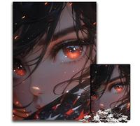 Puzzle Anime Girl on Fire da 1000 pezzi per adulti puzzle difficili per adulti rompicapo stimolante per adolescenti divertimento per serate di gioco in famiglia 1000 pezzi (38x26 cm)
