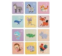 Puzzle Anime Per Bambini | Giococattolo Educativo Per Sviluppare Le Capacità Di Riconoscimento | Puzzle Ad Incastro Per Piccoli - Per Bambini Ragazze Viaggi Viaggio Lavoro Casa Esterno Scuola Asilo