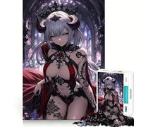 Puzzle Anime Regina Demone 1000 Gioco di concentrazione mentale Taglio di precisione Bordi lisci Gioco significativo per costruire connessioni (50x75cm)