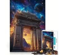 Puzzle "Antica Porta delle Stelle" da 1000 pezzi esercizio mentale divertente,pezzi che si incastrano perfettamente,un modo coinvolgente per trascorrere il tempo libero (50x75cm)