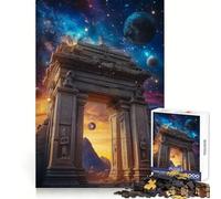 Puzzle "Antica Porta delle Stelle" da 1000 pezzi per adolescenti, ideale per allenare la concentrazione, per una fuga rilassante e un regalo speciale (50x75cm)