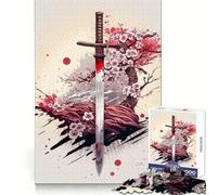 Puzzle antico di samurai da 1000 pezzi per ragazzi, stimolante per il pensiero creativo, rilassante, a incastro perfetto, (50x75cm)