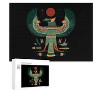 Puzzle antico egiziano Falcon Dio per adulti Attività Famiglia Giochi Home Decor Puzzle 300 PCS