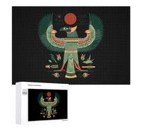 Puzzle antico egiziano Falcon Dio per adulti Famiglia Attività Giochi Home Decor Puzzle 1000 PCS