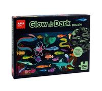 APLI Kids 18455 - Puzle fluorescente Océano , 104 piezas