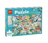Puzzle APLI Kids 18820 Città 104 pezzi 5 anni