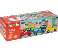 Puzzle apli kids somme trasporti 30 pezzi
