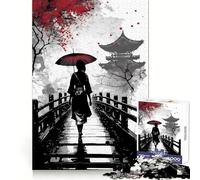 Puzzle "Appuntamento sul ponte" per adulti, 1000 pezzi Migliora la memoria, rilassa la mente Bordo affilato Pezzo da collezione (38x26cm)